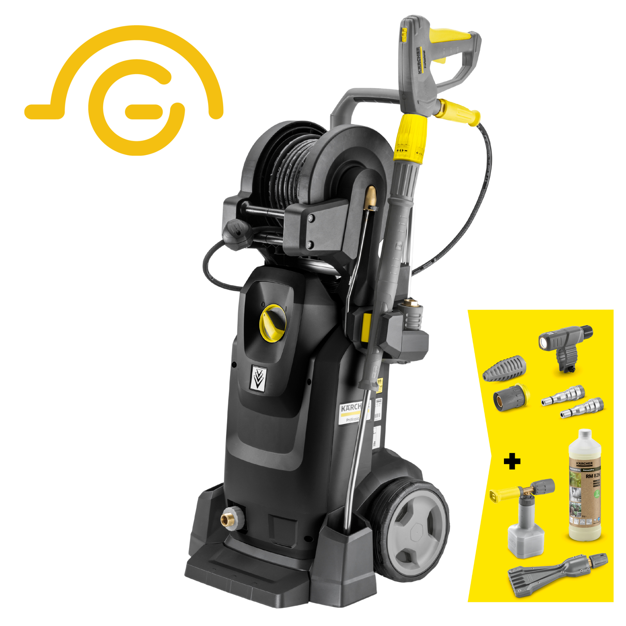 Hochdruckreiniger HD 8/18-4 MXA eB Foam Plus Go!Further