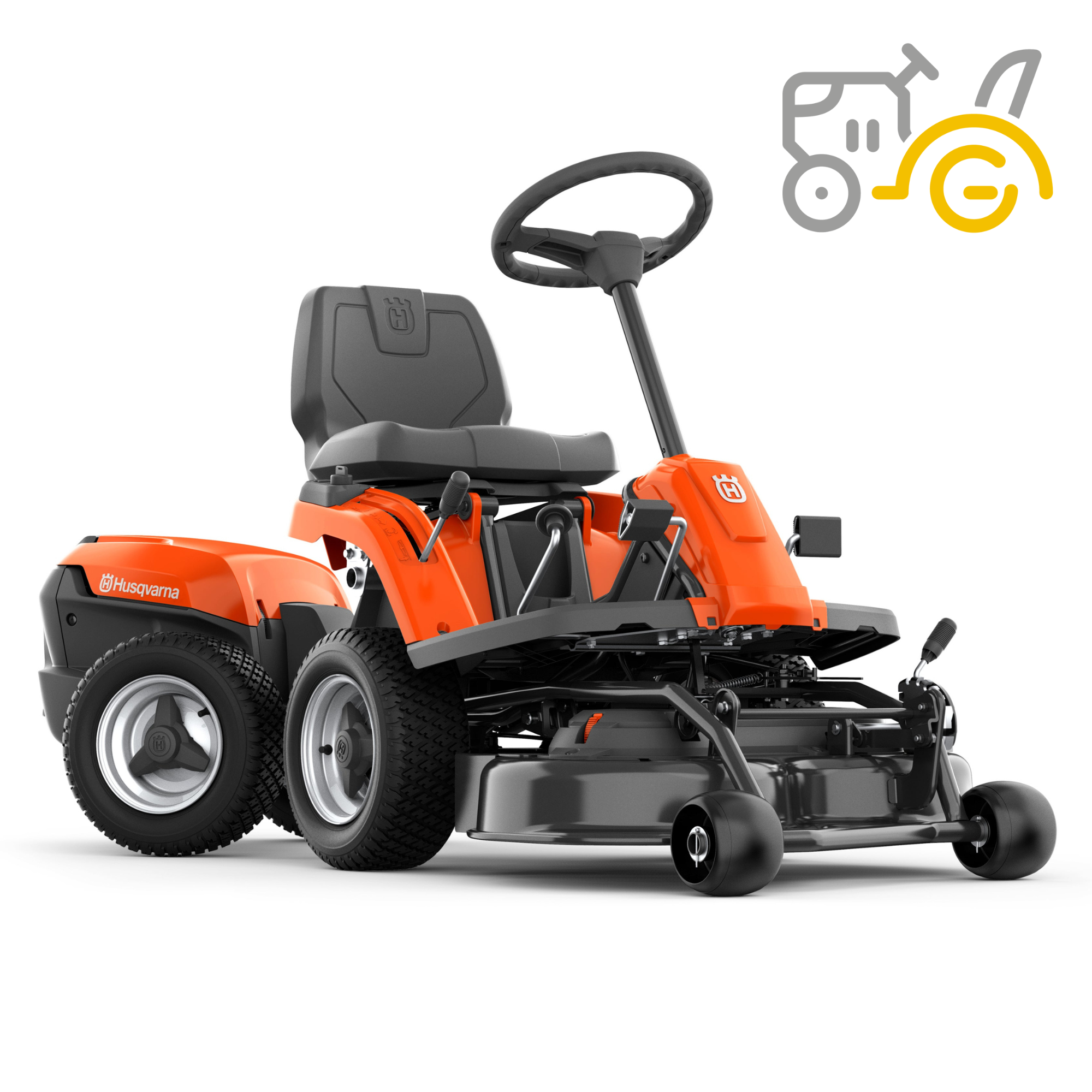 Akku-Rider R 112iC inkl. Mähdeck Combi 85