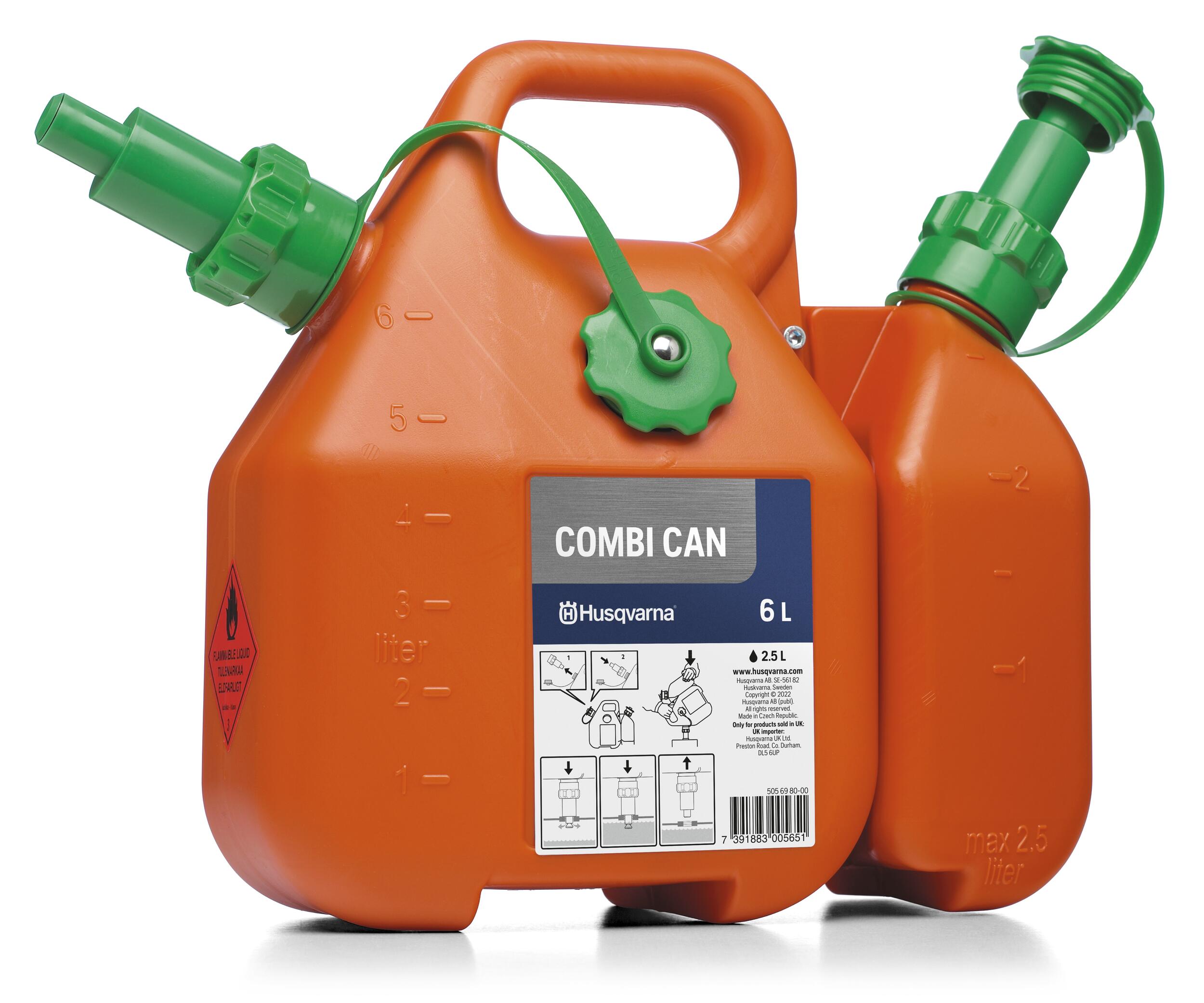 Kombikanister 6L + 2,5L