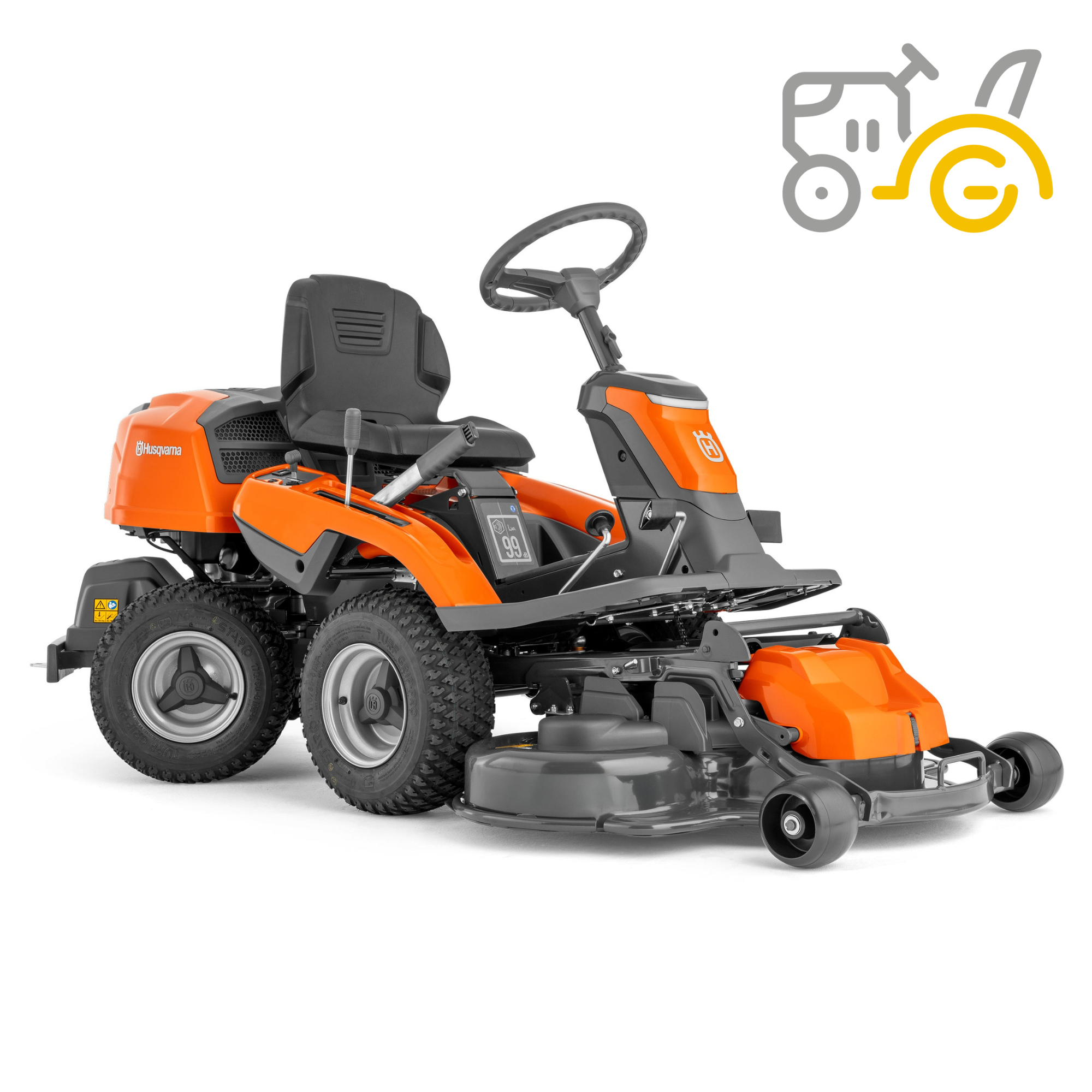 Rider R 214Ts exkl. Mähdeck