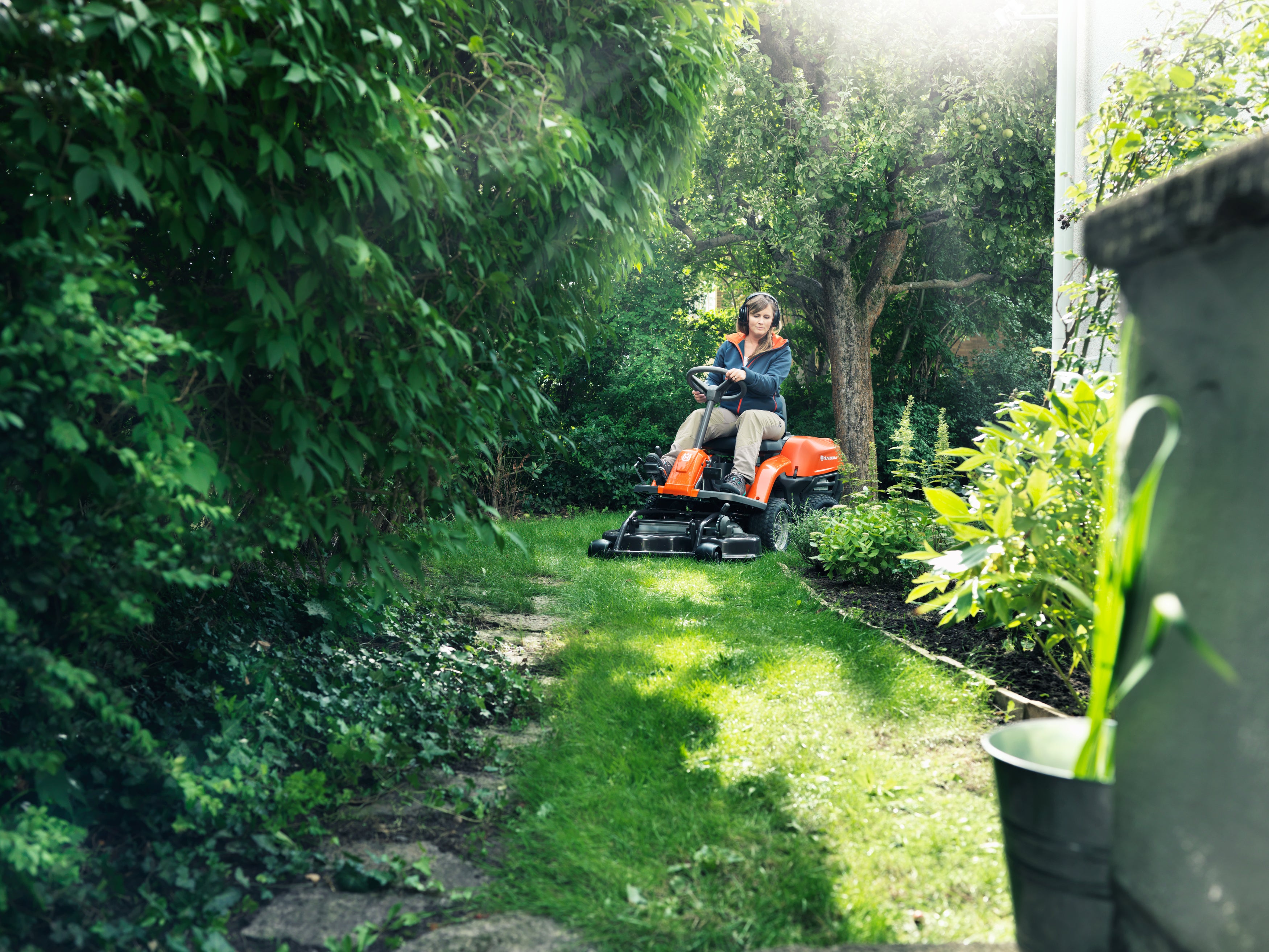 Rider R 112C5 inkl. Mähdeck Combi 85