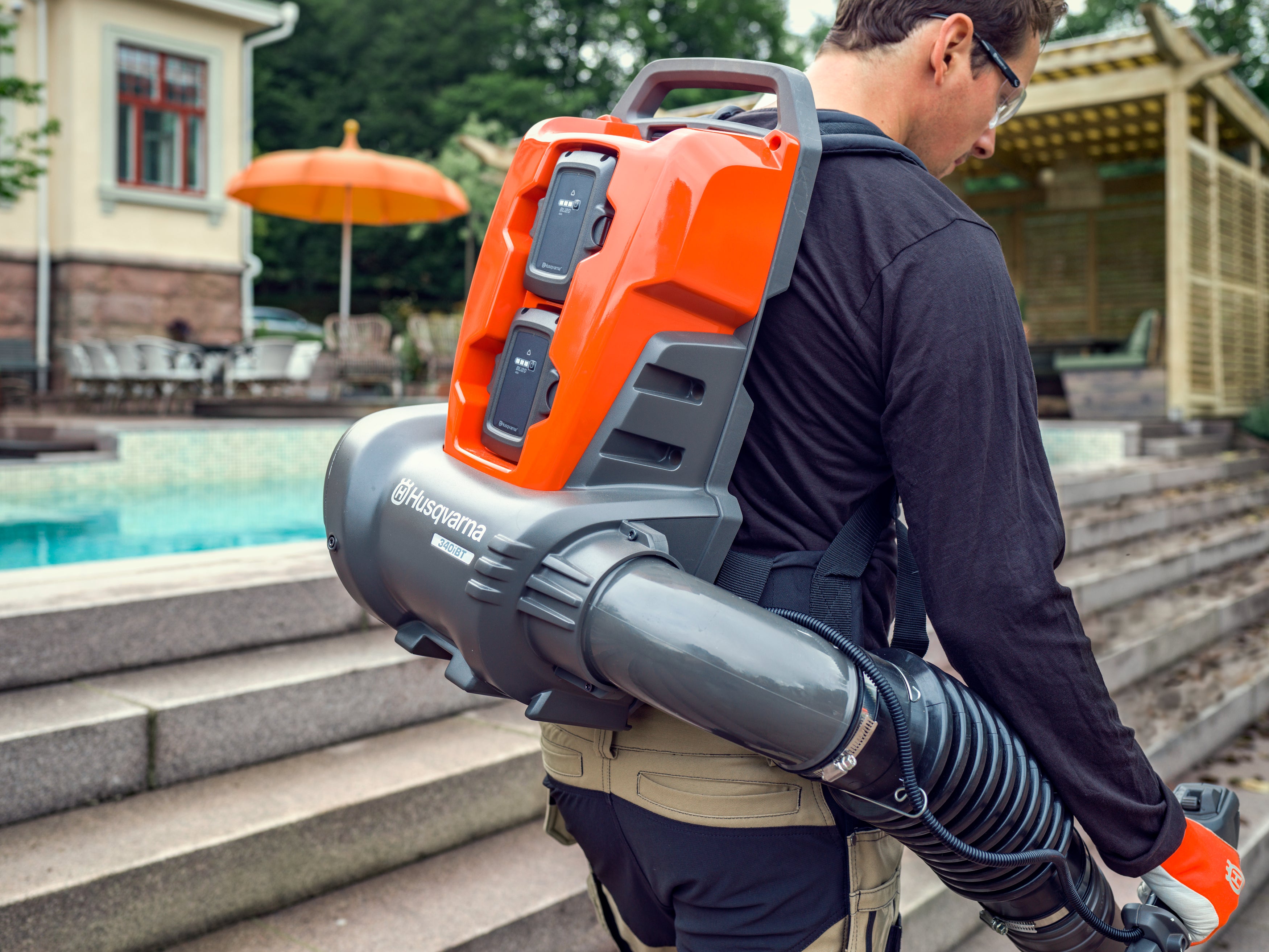 Akku-Laubbläser 340iBT